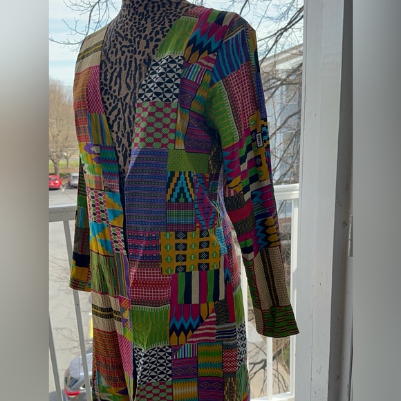 Colorful Patchwork Jacket - Multicolor - Picture 4 of 8